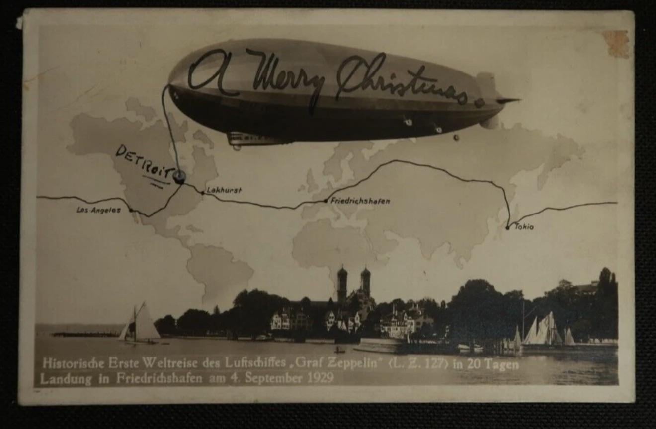 The First Airship to Travel across the World – 1929 [1320×864]