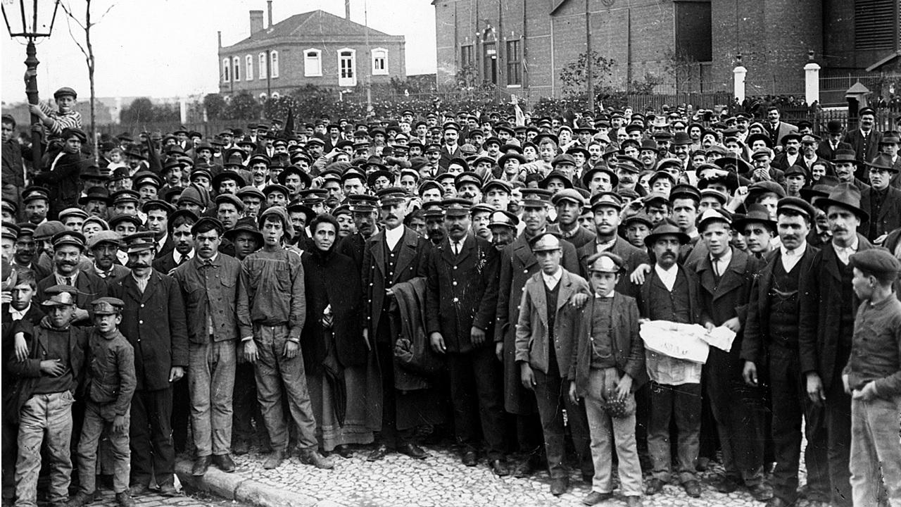 In 1917, during the First World War, the first workers strike in Brazil took place in São Paulo. [1280×720]
