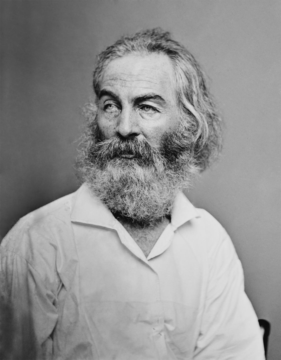 American poet Walt Whitman (1862) [1,124 × 1,438]