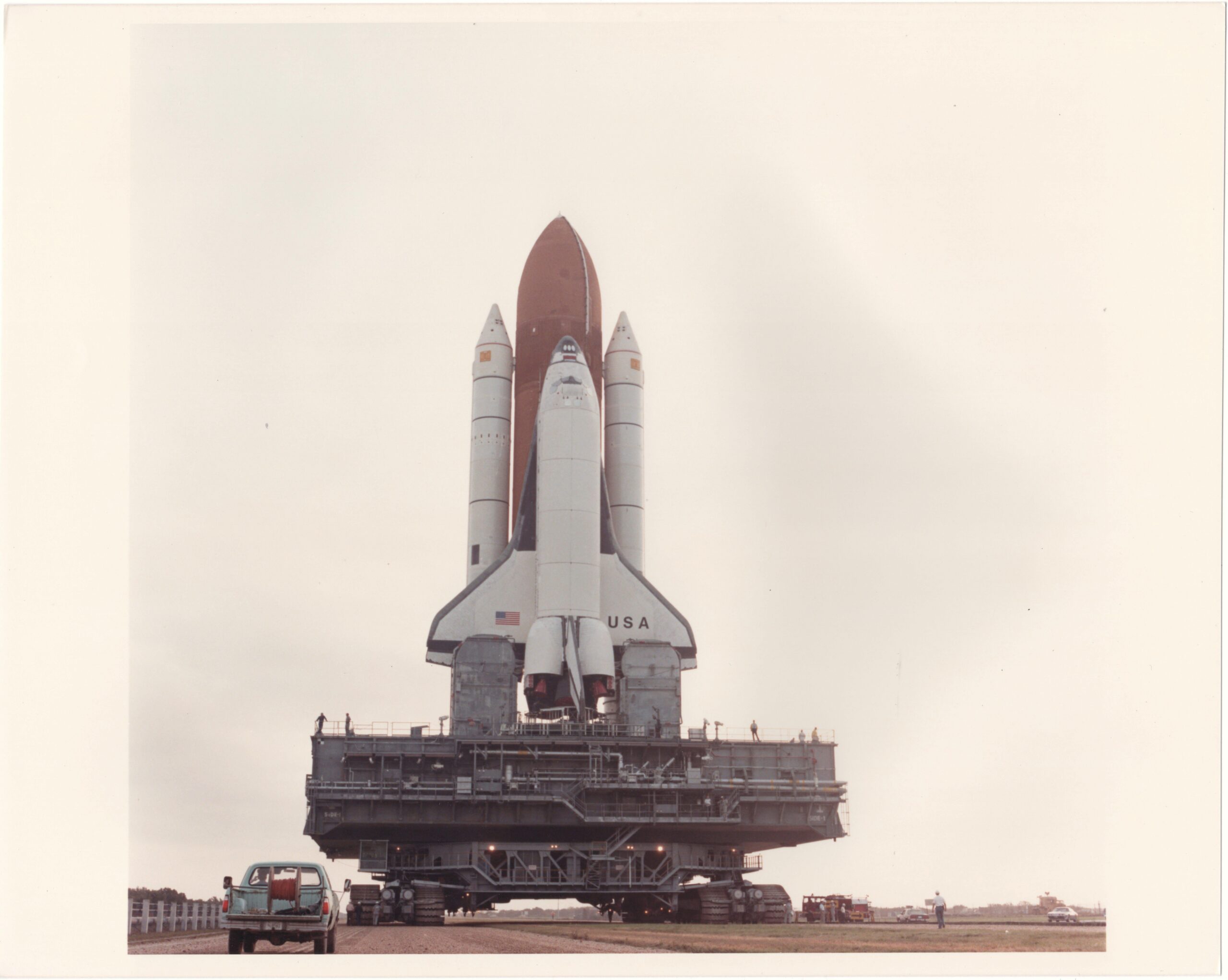 STS-3 mission rollout, 16 February 1982.[8018×6400]