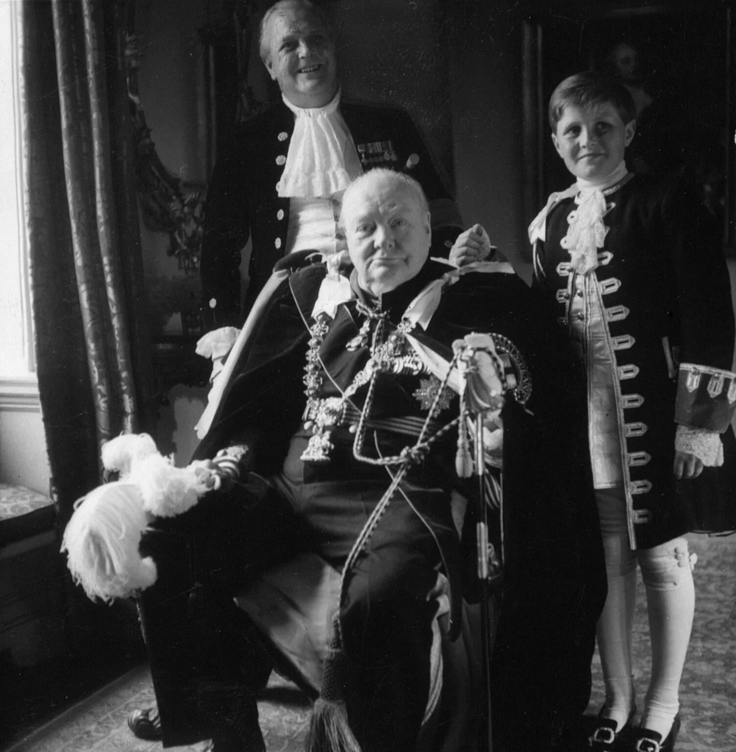 British Prime Minister Winston Churchill June 2, 1953. (1503×1536)