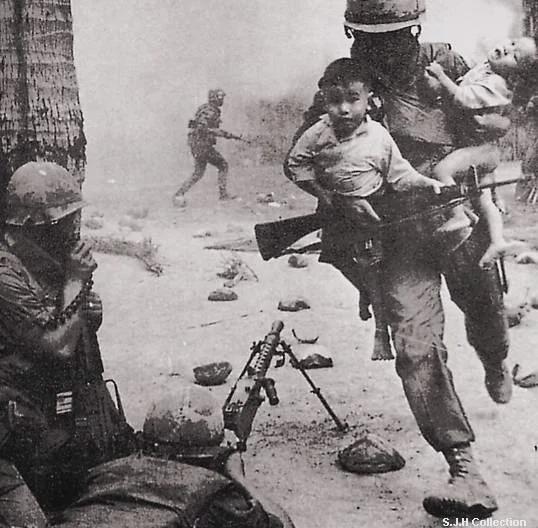 South Korean troops deployed to the Vietnam War. 1967. [538×528]