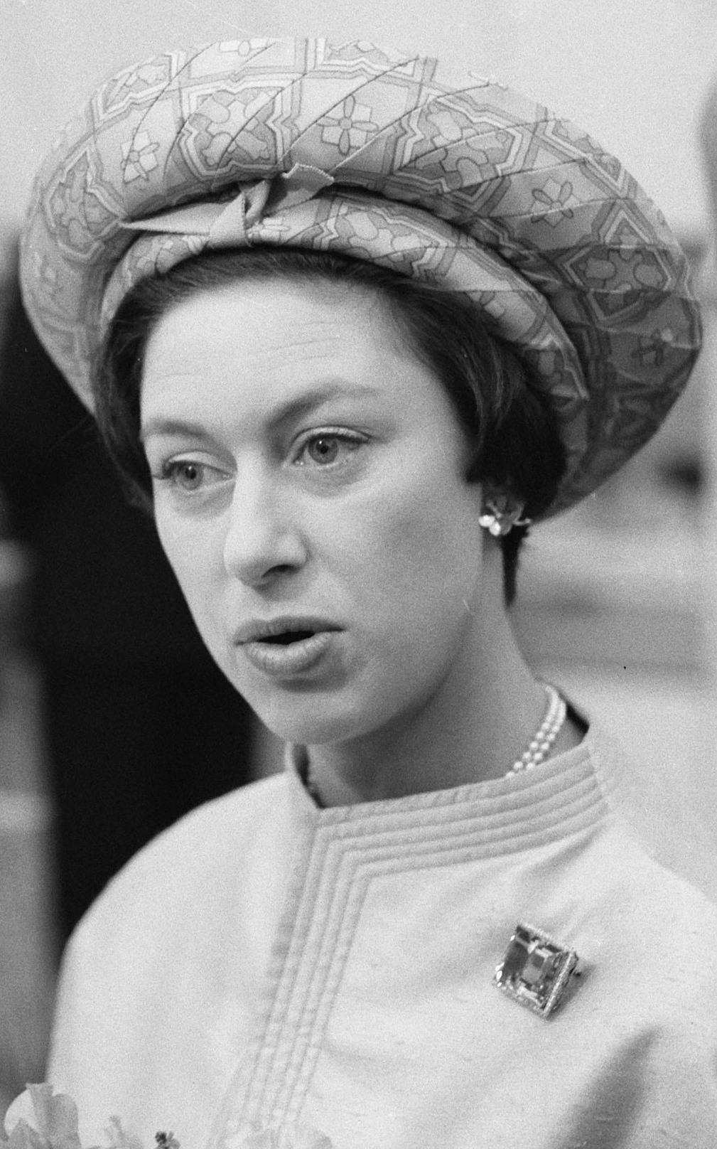 Princess Margaret with Lord Snowdon at the exhibition on the Museum Square (Museumplein) in Amsterdam in 1965 [374 × 599]