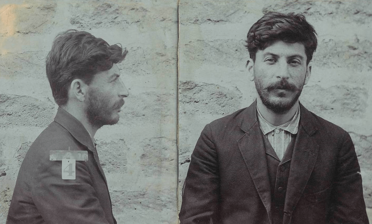Stalin in Bailov Prison, Baku, Azerbaijan, March 1910, (1547×931)