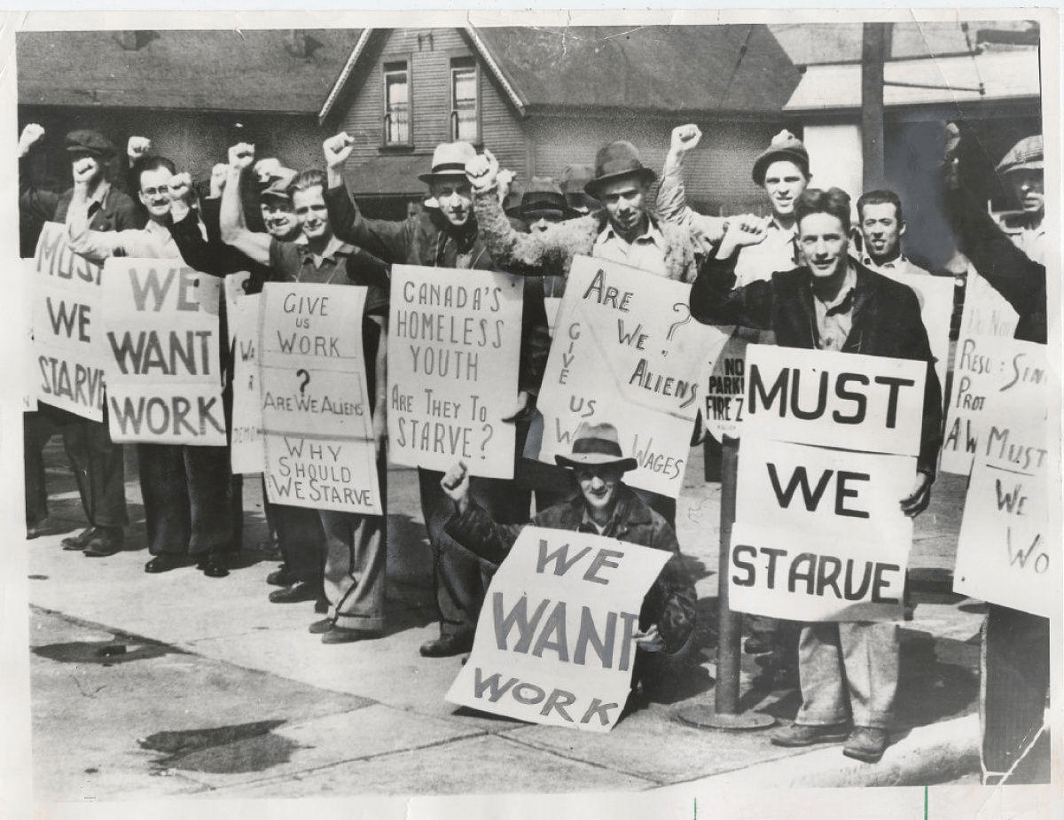 Photo from the Great Depression, 1929. [1200×925]