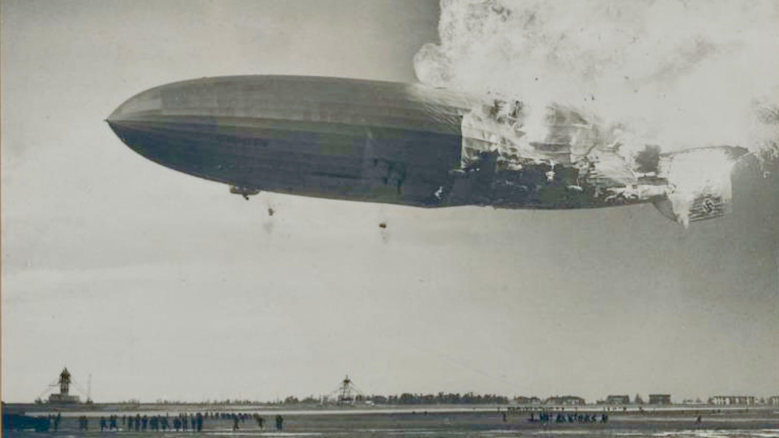 Hindenburg Disaster, Lakehurst, New Jersey, 1937 [1534 × 997]