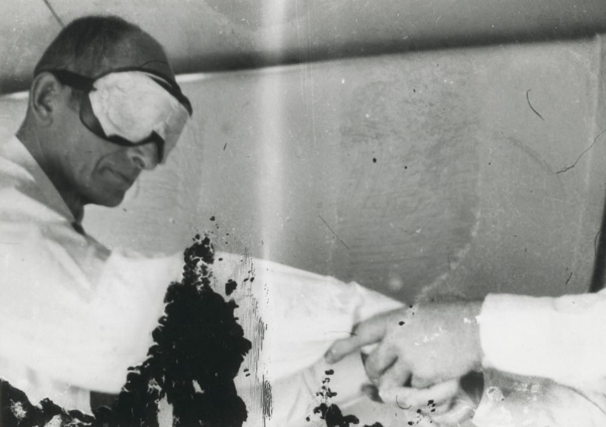 On May 11, 1960, the premier architect of the Holocaust, Adolf Eichmann, was captured by Mossad agents in Argentina. To avoid diplomatic crisis, he was drugged, dressed as a flight crew member and smuggled on an El AI flight bound for Israel, where he would stand trial for his war crimes. [1024×724]