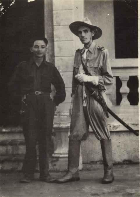 Austrian Jewish-born Colonel Ernst Frey, one of the highest-ranking foreign officers of the Vietnamese Army, 1946, [481×674].
