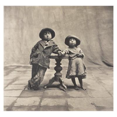 Irving Penn’s 1948/1973 photo Cuzco Children (Peru) (400×4000)sold at Bonham’s photo auction on April 8  for $76,700. Reported by Rare Book Hub.