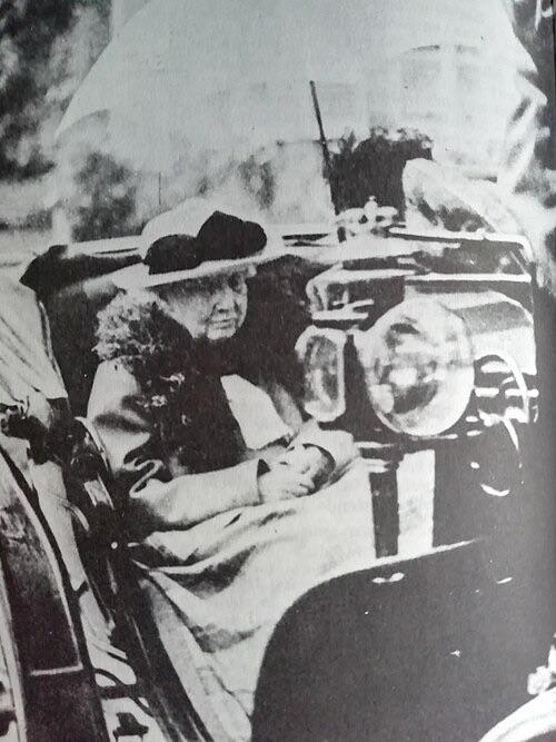 Rare 1914 photograph of Charlotte of Belgium, once Empress Carlota of Mexico, who spent the final six decades of her life in isolation and severe mental illness[500X667].