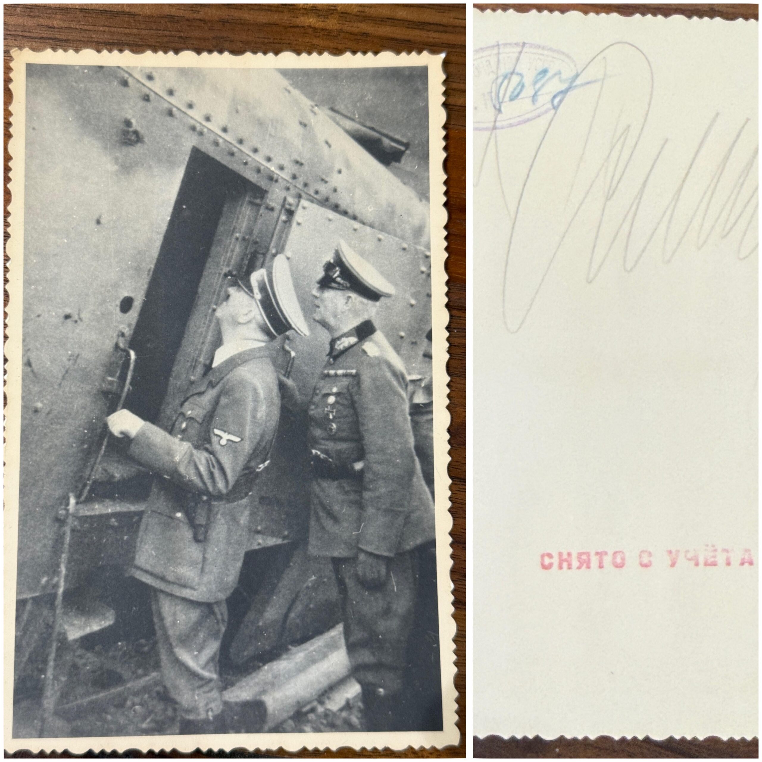 Inherited an interesting photo feat. Adolf H. and W. Keitel. from (1939)