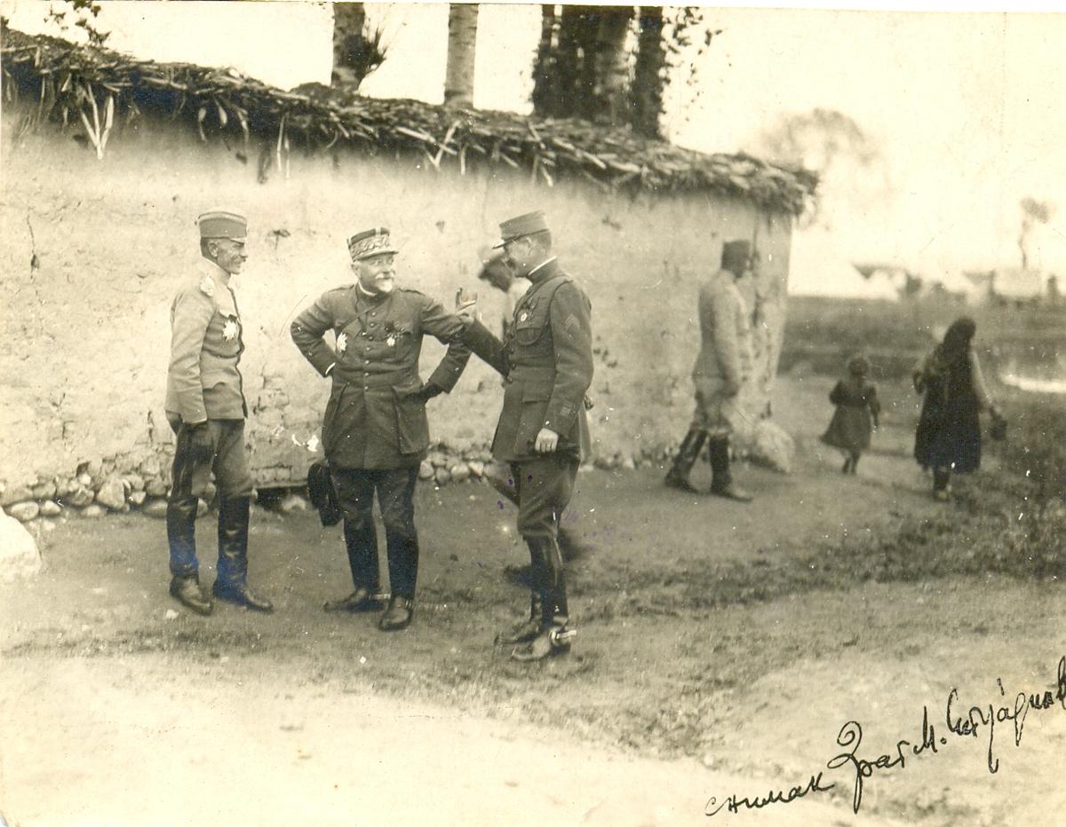 Vojvoda Mišić and General Leblois before Bitola (1918) [1200×932]