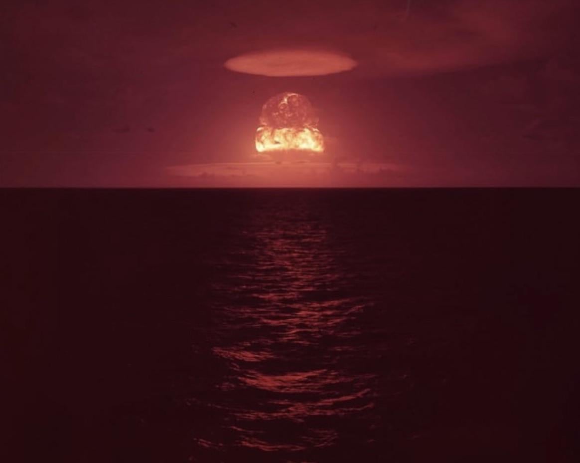 The Castle Romeo Thermonuclear Explosion, Bikini Atoll (1954) 1200×943