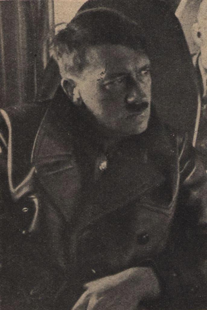 Rare photo of German dictator Adolf Hitler wearing a leather jacket, sometime in the late 1930s. [686×1024]