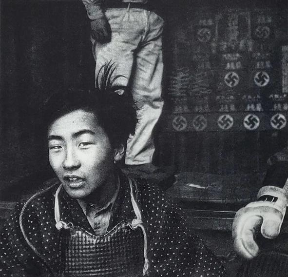 Otoya Yamaguchi, 17-year-old Japanese ultranationalist who assassinated Japan Socialist Party leader Inejirō Asanuma, May 1960. [591×568]
