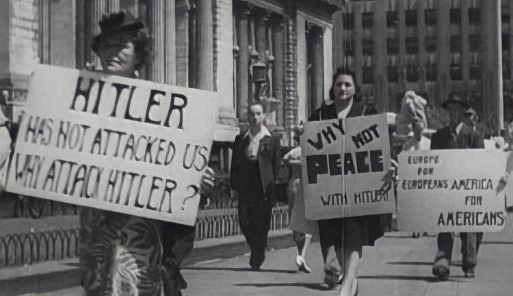 NYC protest, July 7, 1941 [750×433]