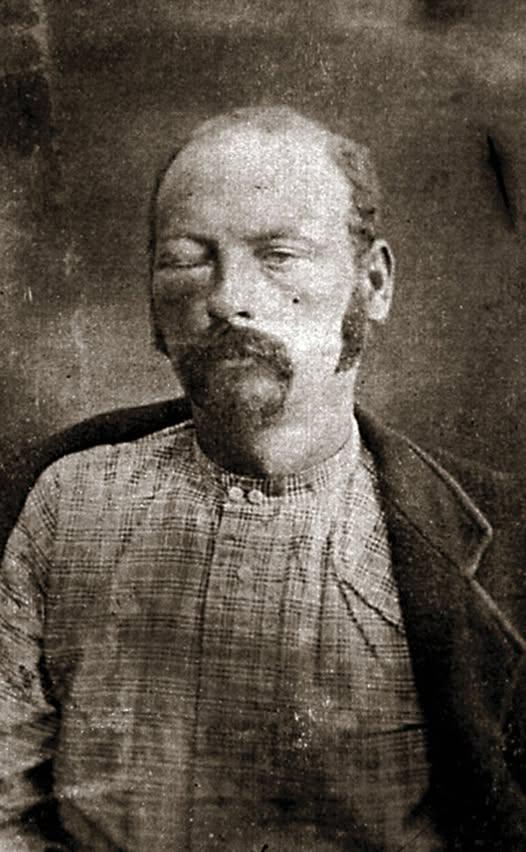 Cole Younger, photographed after his capture at the Northfield Bank Raid — sentenced to life in prison while Jesse James escaped into legend, Minnesota, 1876 [526×852]