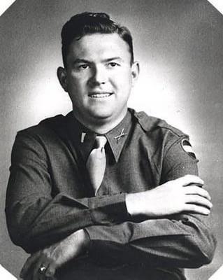 82 years ago today Lt. Jimmie Monteith, a Virginia native, fought — and fell — during the D‑Day invasion of Normandy, June 6, 1944. [426×553]