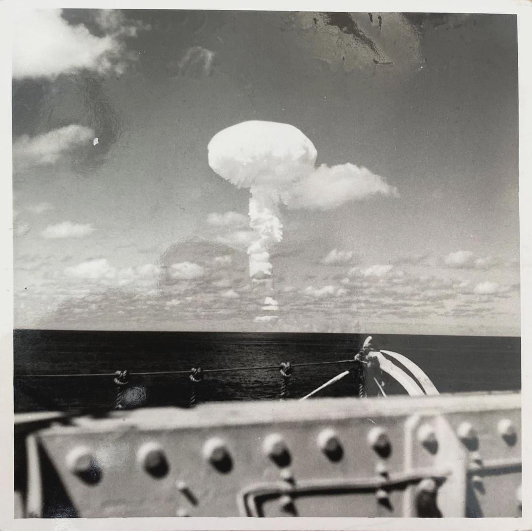 Christmas Island, operation grapple. UК navy testing of h-bomb, 1956. [1080×1079]