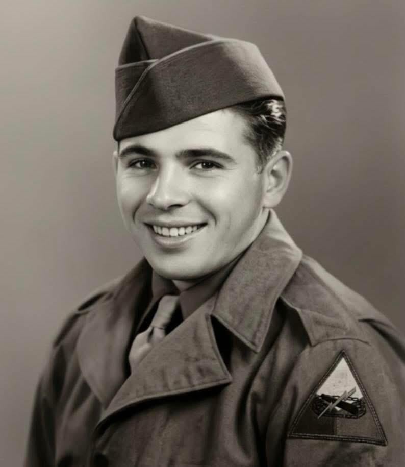 PVT Frank Switka was Killed when his Sherman was knocked out on June 16, 1944 in Normandy, he was only 21 years old. [794×915]