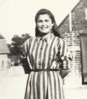 This is a picture of a Slovak Jewish woman named Helena Citrónová who was sent to Auschwitz in 1942. An SS officer named Franz Wunsch became obsessed with her after hearing her sing at his birthday party, a fixation that later helped save both her life and her sister’s. [297×336]
