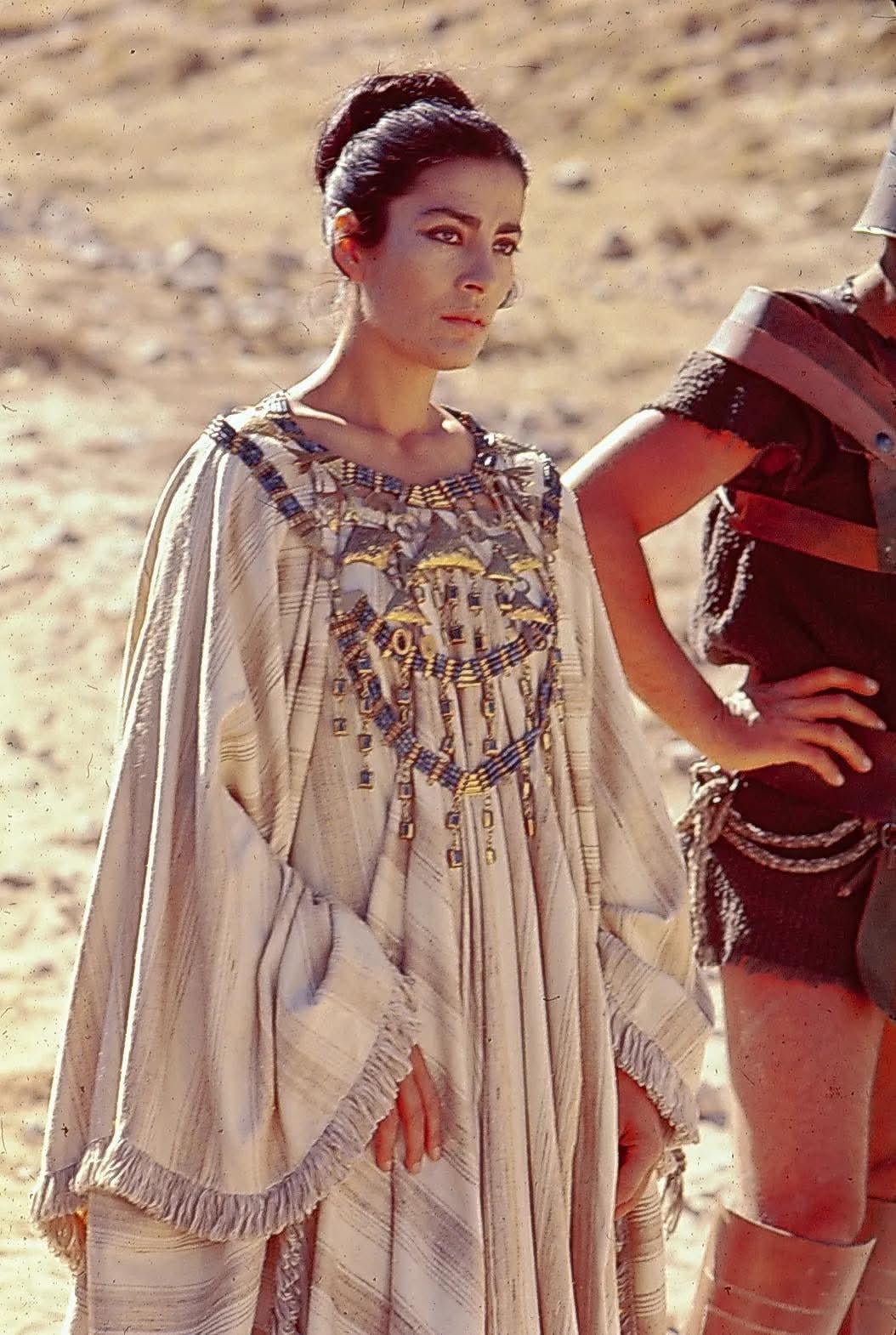 Greek actress Irene Papas as Helen of Troy in the historical drama film The Trojan Women (1971) [1054×1570]