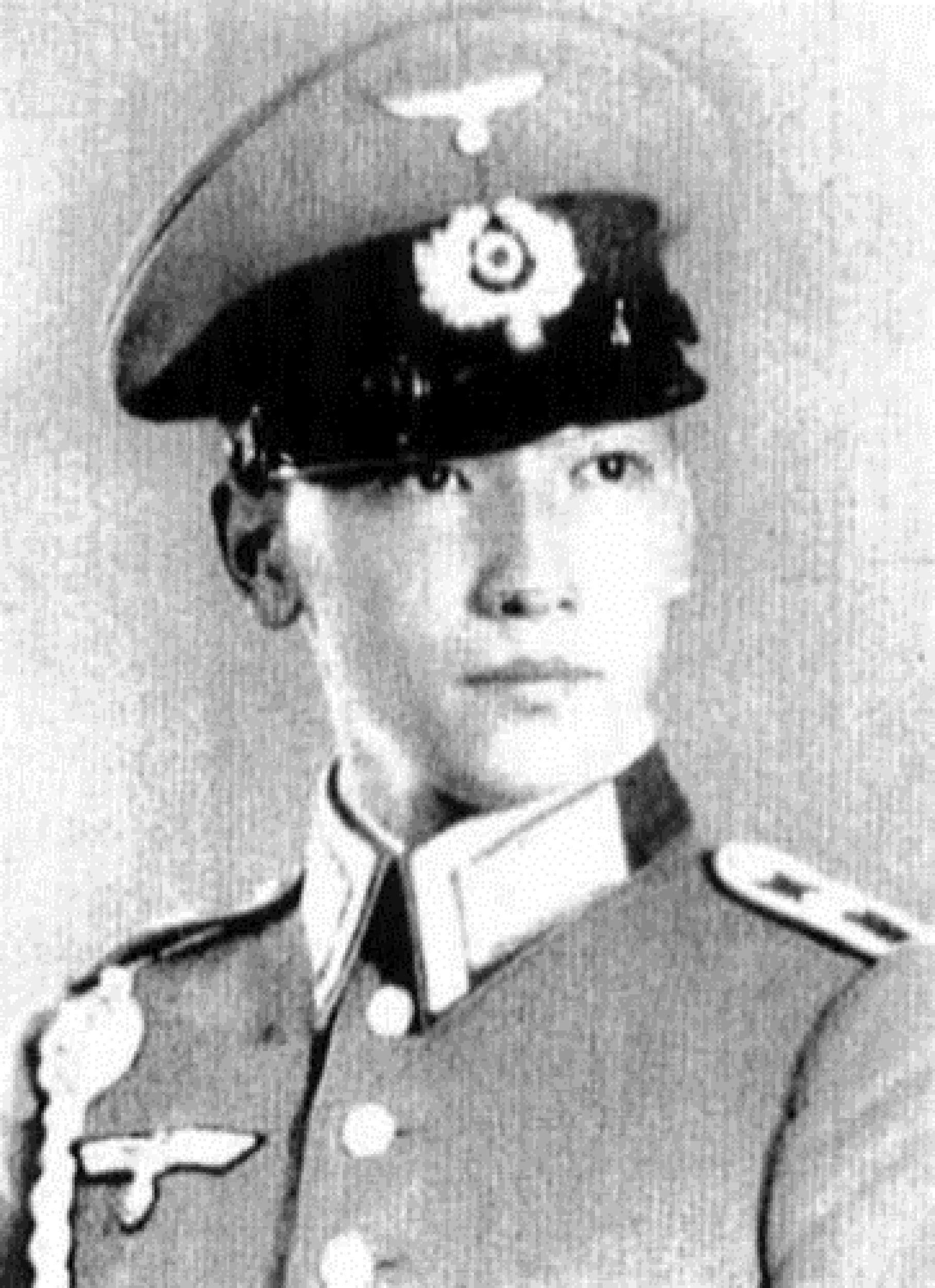 Chiang Wei-kuo, the adopted son of Chiang Kai-shek, as a Wehrmacht Leutnant (c. 1938–1939) – later a General of the Republic of China