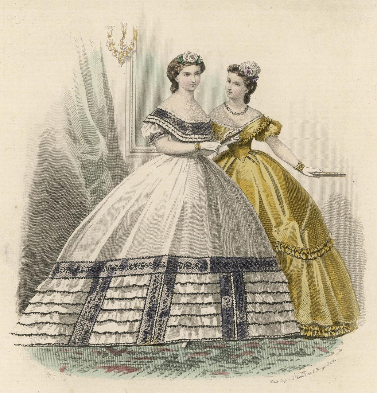 A sketch of 1860s fashion [1228 x 1280]
