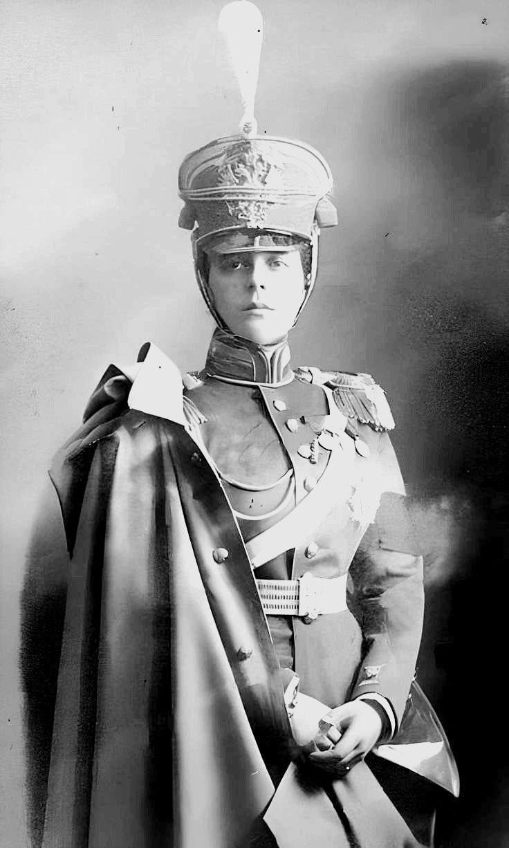Grand Duchess Elena Vladimirovna of Russia – in the uniform of the 3rd Dragoon Novorossiiskiy Regiment, Imperial Russia, c. 1910. [736 x 1226]