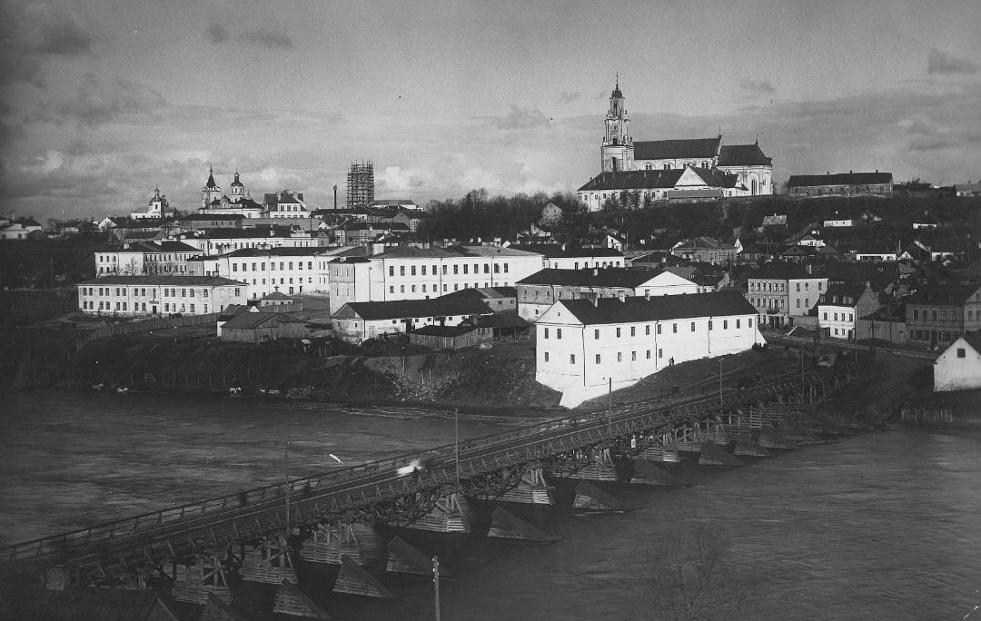 View of Grodno, Poland (now Belarus) in 1931. [1080×684]