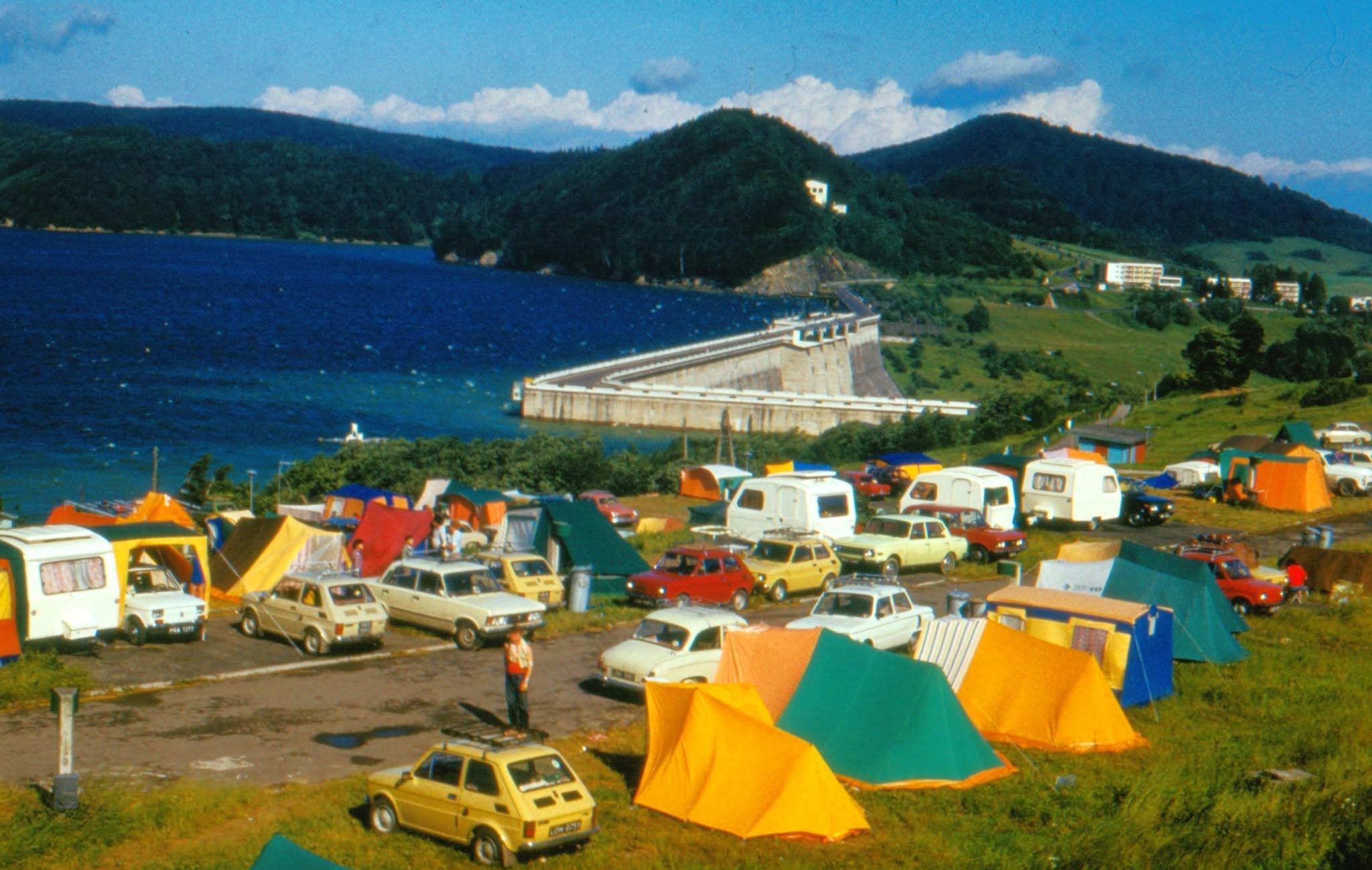 Solina, Poland, early 1980s. [2048×1299]